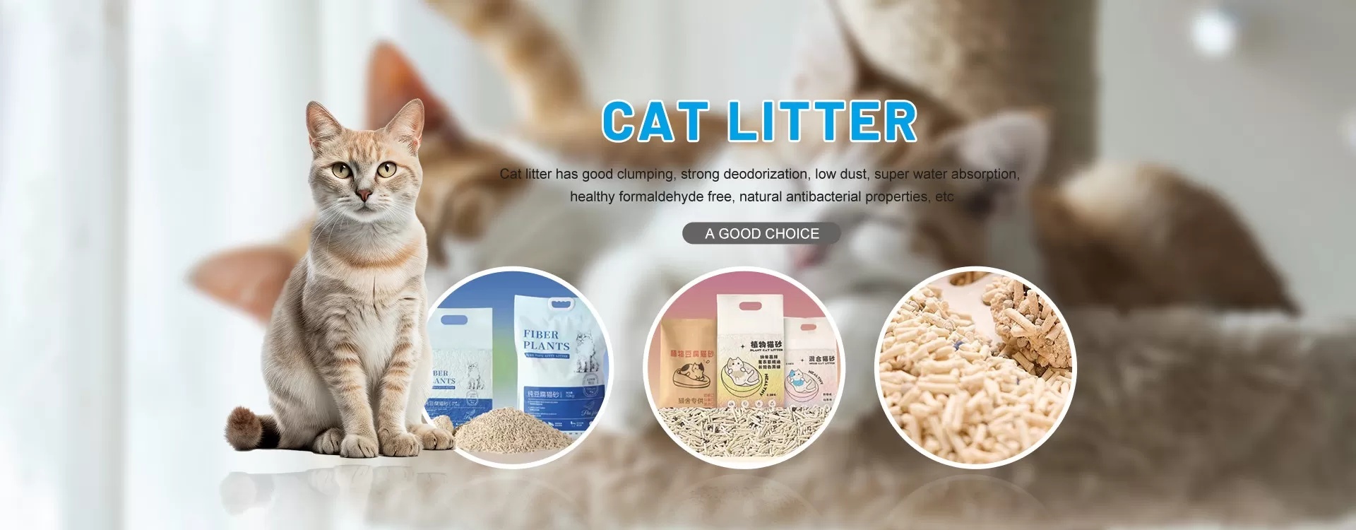 Chất lượng Rác mèo nướng Nhà máy