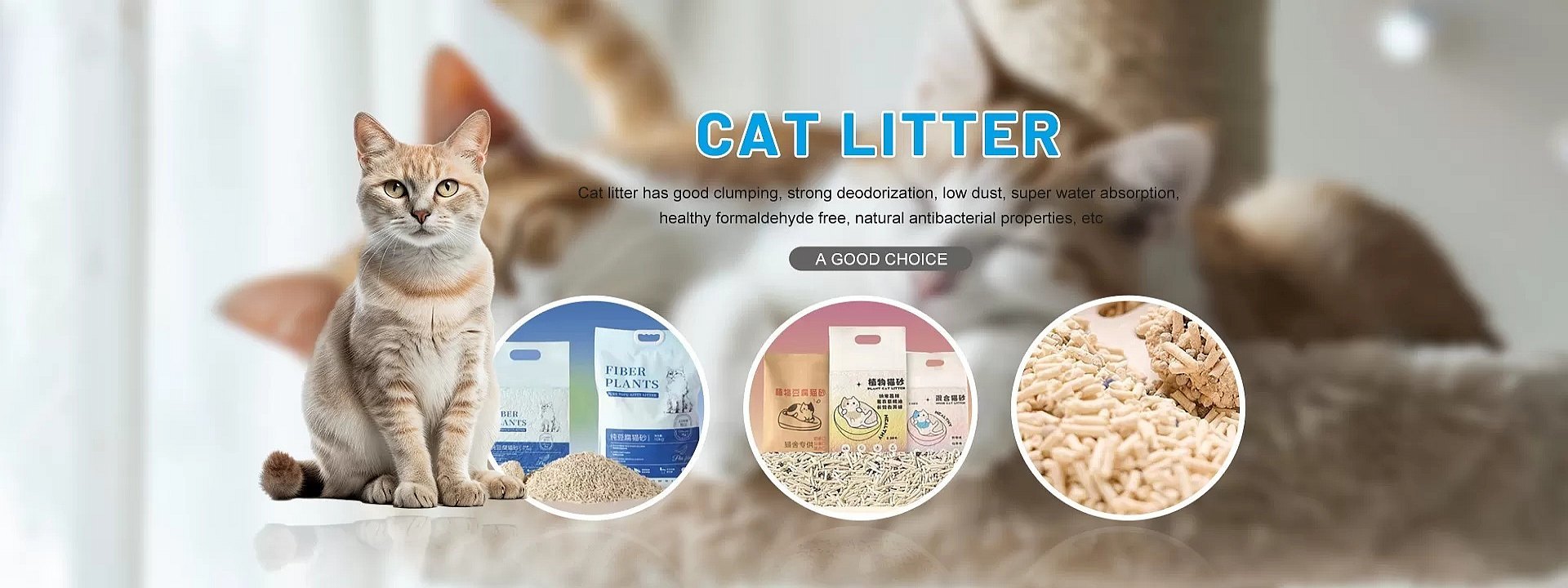 Qualità Tofu, lettiera di gatto Fabbrica