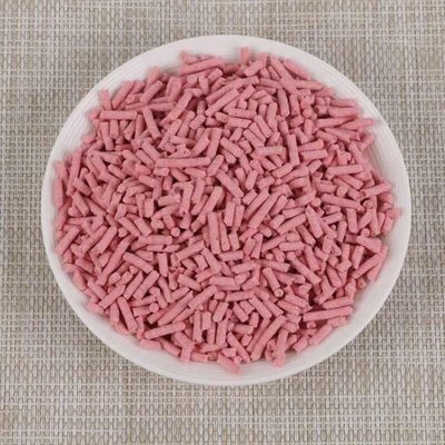 Buy 1.5mm Natural Peach Cat Litter Multiple Scents Deodorizing Tofu Cat Litter online manufacture