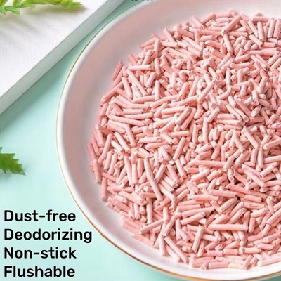 comprar Diferentes Sabores Tofu Pêssego Cat Litter Pet Safe Não tóxico Peso leve Boa solubilidade em água online manufacture
