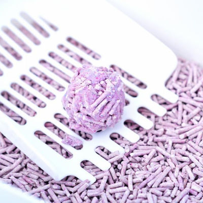 Beli 1.5mm 1.8mm 2.0mm Lavender Cat Litter kacang polong jagung pati Lavender Cat Litter online manufacture
