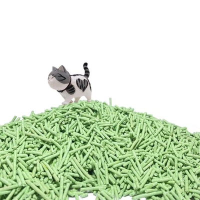 Buy Deodorizes Well Green Tea Tofu Cat Litter 1.8mm Tea Potty Litter online manufacture