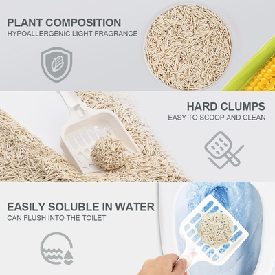 Buy Dust Free Easy Clumping Powerful Absorbent Flushable Pure Tofu Cat Litter online manufacture