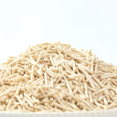 Buy Soybean Tofu Clumping Litter 0.18cm Dust Free Strip Shape Easy Cleaning online manufacture