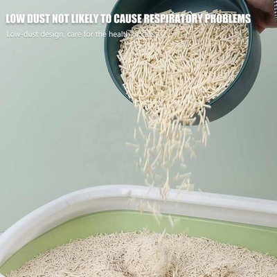 Buy Low Dust Tofu Cat Litter Bulk 1.5mm 1.8mm 2.0mm Tofu Cat Litter online manufacture