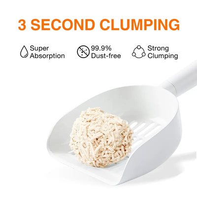 comprar Aglomeración rápida Tofu con fragancia Residuos de gato con poco polvo Residuos de gato online manufacture