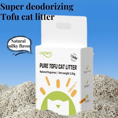 Buy Soybean Cat Tofu Litter ODM Tofu Cat Litter Sand Environment Friendly online manufacture