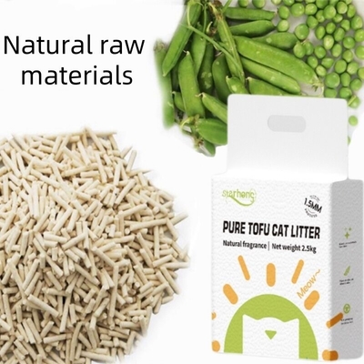 Buy White All Natural Clumping Cat Litter Pea Dust Free Natural Cat Litter online manufacture