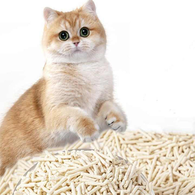 Buy ODM Natural Cat Litter Strong Deodorization Clumping Tofu Cat Litter 3.0mm online manufacture