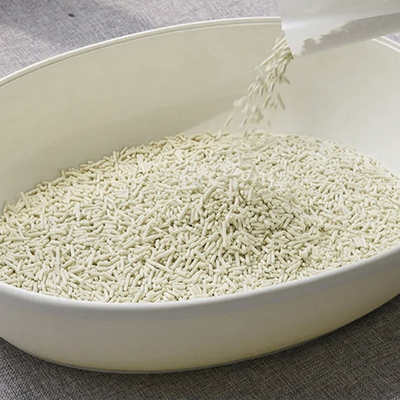Buy Agglomerated Tofu Natural Cat Litter Deodorizing Low Dust 0.3cm online manufacture
