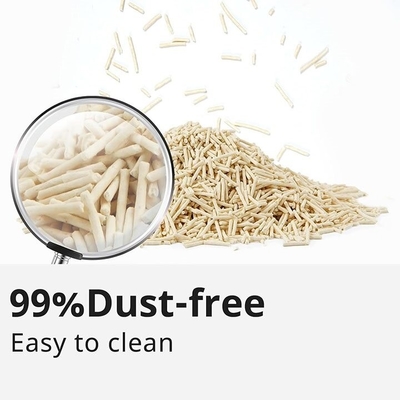 comprare Lettiera per gatti profumata da 1,5 mm e 1,8 mm Formula naturale Senza polvere Lettiera per gatti naturale a forma di strisce online manufacture