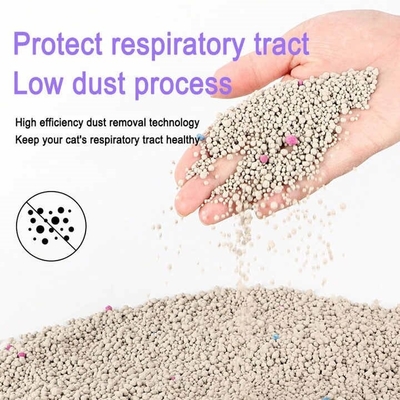 Buy Customized Flavor Clumping Sand Cat Litter Colorful Bentonite Premium Cat Litter online manufacture