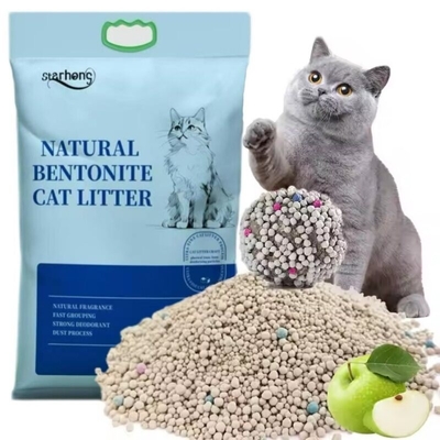 Buy BSCI Bentonite Clay Cat Litter 0.8mm-3.8mm Spherical Bentonite Cat Litter online manufacture