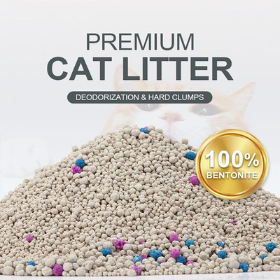 Buy OEM 100% Natural Strong Odor Lock Dust Free Clumping Premium Bentonite Litter For Cats online manufacture