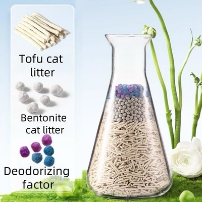 Buy Easy Clean Mixed Cat Litter Biodegradable Eco Friendly Tofu Cat Litter online manufacture