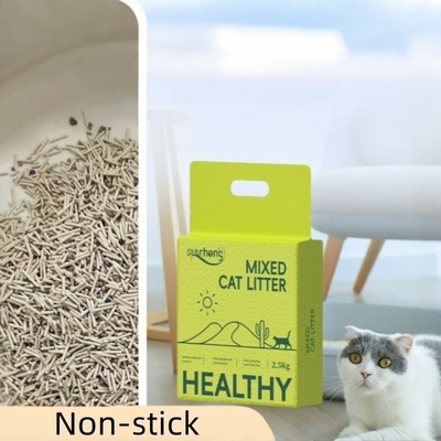 Buy 100% Natural Sand Cat Litter Strong Clumping Mixed Cat Litter Odor Control Dust Free online manufacture