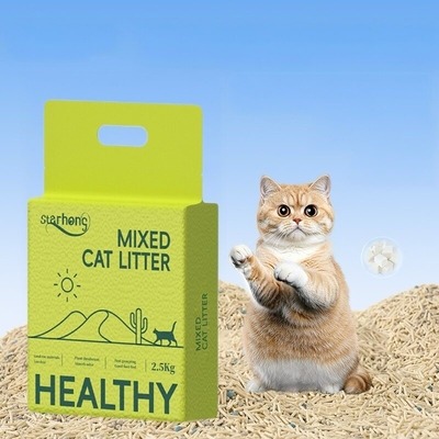 acheter Litière pour chat mélangée multi-parfums, sans poussière, tofu, agglomérante forte online manufacture