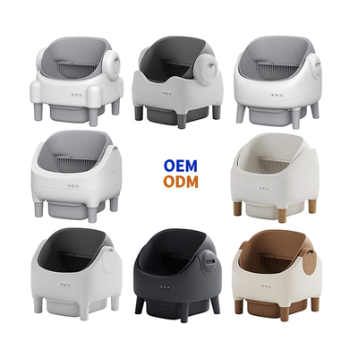 Buy Extra Large Automatic Pet Litter Box Pet Toilet Self Cleaning Litter Box With Sensor online manufacture