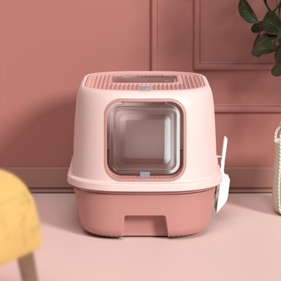 주문 콤팩트 밀폐 고양이 쓰레기 상자 39cm 편안한 밀폐 고양이 쓰레기 상자 2280g online manufacture