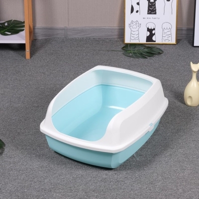 Buy Household Semi Closed Litter Box PP PET Small Covered Cat Litter Box online manufacture