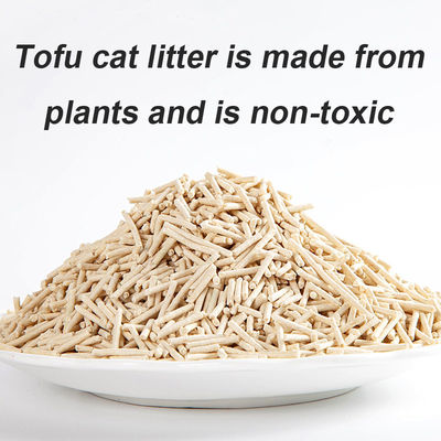 Buy Pet Products Cat Litter Sand 6L/2.5kg Good Water Absorption Tofu Cat Litter with Dust Free Flushable online manufacture