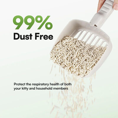 comprar Fabrica OEM Super Premium Tofu Cat Litter misturado com livre de poeira fácil limpo Cassava Cat Litter online manufacture