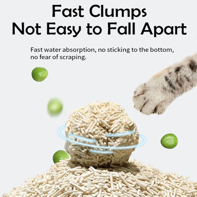 OEM ODM Cat Litter Supplier Free Samples Customizable Dust Free Bulk Natural Plant Soy Tofu Cat Litter